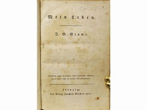 ,Johann Gottfried Seume - Mein Leben