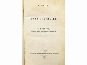 ,Louis Simond - A tour in Italy and Sicily