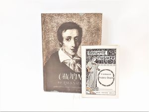 Due libri su Chopin  - Asta La Sicilia nelle Collezioni di Casa d'Agata a Taormina: la Biblioteca - Associazione Nazionale - Case d'Asta italiane
