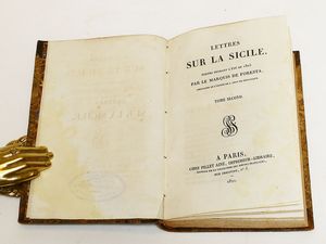 ,Marie Joseph de Foresta - Lettres sur la Sicile: crites pendant l't de 1805