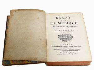 ,Jean-Benjamin de La Borde - Essai sur la Musique Ancienne et Moderne