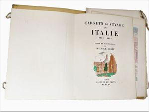 ,Maurice Denis - Carnets de voyage en Italie: 1921-1922