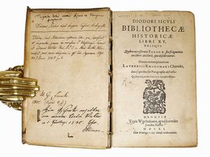 ,Diodorus Siculus - Bibliothecae historicae Libri XV, reliqui ...