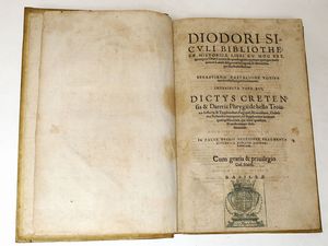 ,Diodorus Siculus - Diodori Siculi Bibliothecae historicae libri XV ...
