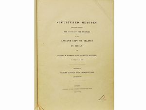 ,Evans Thomas - Angell Samuel - Sculptured metopes discovered amongst the ruins ...