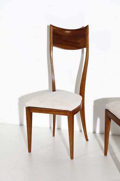 SPADOLINI PIERLUIGI (1922 - 2000) : attribuito. Otto sedie, scuola fiorentina  - Asta Asta 351 | Design - Associazione Nazionale - Case d'Asta italiane