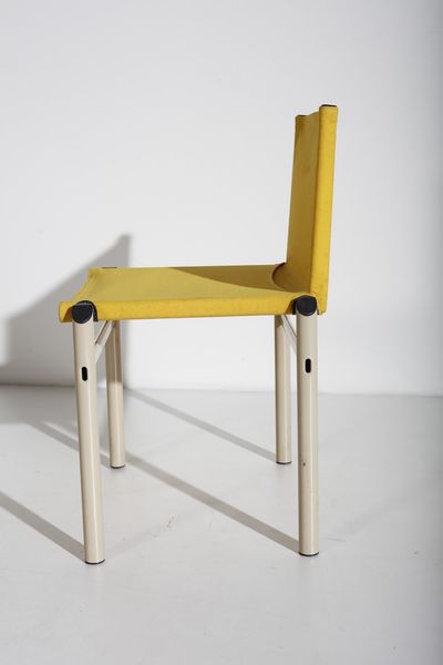 SCARPA AFRA (1937 -2011) & TOBIA (n. 1935) : Quattro sedie Mastro per Molteni  - Asta Asta 351 | Design - Associazione Nazionale - Case d'Asta italiane