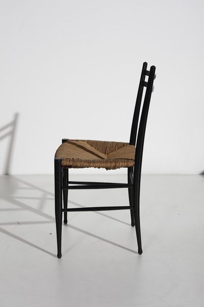 FRATELLI SPINETTO : Sei sedie Chiavarine  - Asta Asta 351 | Design - Associazione Nazionale - Case d'Asta italiane