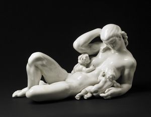 NIELSEN KAY (1886 - 1957) : The Water Mother, per Bing&Grondhal  - Asta Asta 351 | Design - Associazione Nazionale - Case d'Asta italiane