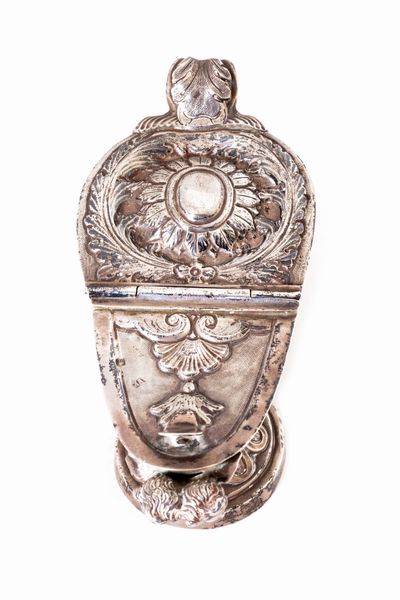 Navicella in argento, Napoli secolo XIX  - Asta Incanti d'Arte - Associazione Nazionale - Case d'Asta italiane