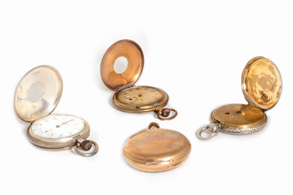 Lotto composto da quattro orologi da tasca, secolo XIX  - Asta Incanti d'Arte - Associazione Nazionale - Case d'Asta italiane