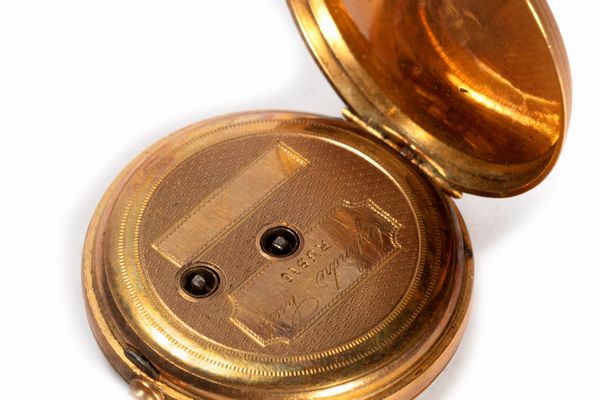 Due orologi da tasca in oro 18 K, Francia fine secolo XIX  - Asta Incanti d'Arte - Associazione Nazionale - Case d'Asta italiane