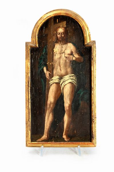 ,Scuola italiana : Cristo portacroce  - Asta Incanti d'Arte - Associazione Nazionale - Case d'Asta italiane