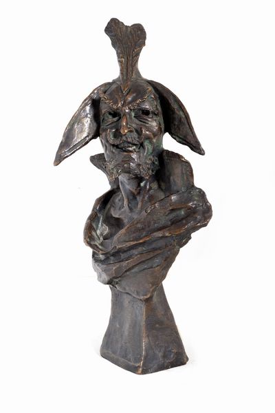 Scultura in bronzo raffigurante Mefistofele, fine secolo XIX  - Asta Incanti d'Arte - Associazione Nazionale - Case d'Asta italiane