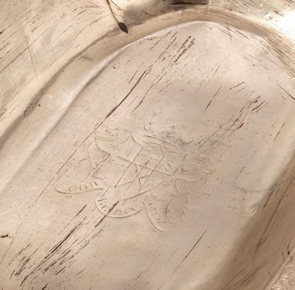 Cestino con manico in argento, Inghilterra secolo XIX  - Asta Incanti d'Arte - Associazione Nazionale - Case d'Asta italiane