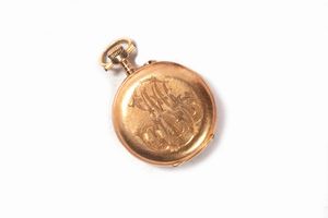 Orologio da tasca in oro, secolo XIX  - Asta Incanti d'Arte - Associazione Nazionale - Case d'Asta italiane