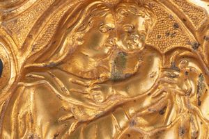 Lotto composto da due placche in bronzo e una lastra in rame da incisione, secoli XVII - XVIII  - Asta Incanti d'Arte - Associazione Nazionale - Case d'Asta italiane