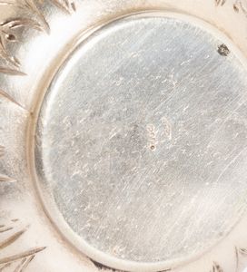 Lotto composto da tre suppellettili in argento, secoli XIX - XX  - Asta Incanti d'Arte - Associazione Nazionale - Case d'Asta italiane