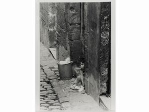 ,A Delcanale - Caltanissetta Bambini per strada, 1977