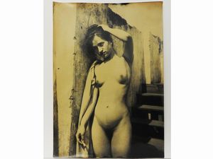 ,Wilhelm von Gloeden - Napoli Nudo femminile, 1890 circa