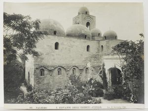 ,Eugenio Interguglielmi - Palermo San Giovanni degli Eremiti, 1900 circa