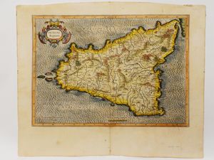 ,Gerhard Mercator - Siciliae Regnum 1630 circa