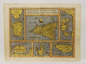,Abraham Ortelius - Insularioum aliquot maris mediterranei descriptio