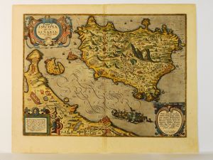 ,Abraham Ortelius - Ischia quae olim Aenaria 1590