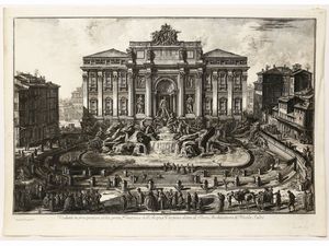 ,Giovanni Battista Piranesi - Veduta in prospettiva della gran Fontana dell'Acqua Vergine detta di Trevi...