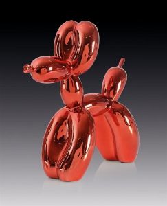 ,JEFF  KOONS (After) - Balloon Dog (Red)