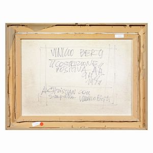 BERTI VINICIO : VINICIO BERTI  - Asta Asta a Tempo | Arte contemporanea - Associazione Nazionale - Case d'Asta italiane