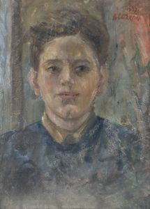 ALFREDO CATARSINI Viareggio (LU) 1899 - 1993 - Ritratto 1937