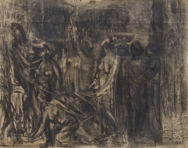 MUZZIOLI  GIOVANNI (1854 - 1894) : Scena pompeiana.  - Asta Asta 353 | Arte antica e del XIX secolo - Associazione Nazionale - Case d'Asta italiane