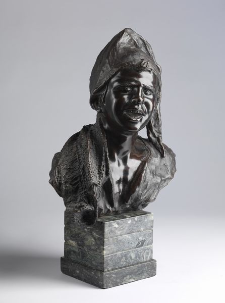 CINQUE VINCENZO (1852 - 1929) : Busto di fanciullo.  - Asta Asta 353 | Arte antica e del XIX secolo - Associazione Nazionale - Case d'Asta italiane