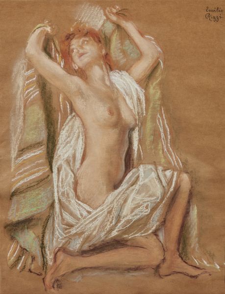 RIZZI  EMILIO (1881 - 1952) : Nudo di donna.  - Asta Asta 353 | Arte antica e del XIX secolo - Associazione Nazionale - Case d'Asta italiane