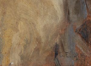 ESPOSITO GAETANO (1858 - 1911) : Ritratto di anziano.  - Asta Asta 353 | Arte antica e del XIX secolo - Associazione Nazionale - Case d'Asta italiane