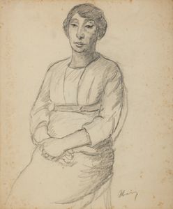 MARUSSIG PIERO (1879 - 1937) - Ritratto di donna.