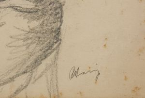 MARUSSIG PIERO (1879 - 1937) : Ritratto di donna.  - Asta Asta 353 | Arte antica e del XIX secolo - Associazione Nazionale - Case d'Asta italiane