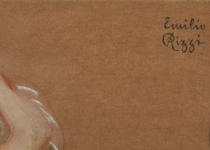 RIZZI  EMILIO (1881 - 1952) : Nudo di donna.  - Asta Asta 353 | Arte antica e del XIX secolo - Associazione Nazionale - Case d'Asta italiane