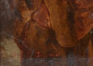 INGANNI ANGELO (1807 - 1880) : Mendicanti.  - Asta Asta 353 | Arte antica e del XIX secolo - Associazione Nazionale - Case d'Asta italiane