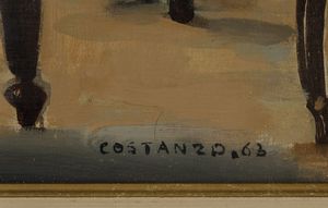 ,Jean Costanzo : Senza titolo  - Asta Arte Moderna | Cambi Time - Associazione Nazionale - Case d'Asta italiane