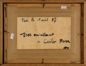 ,Paul Jean Revel : Senza titolo  - Asta Arte Moderna | Cambi Time - Associazione Nazionale - Case d'Asta italiane