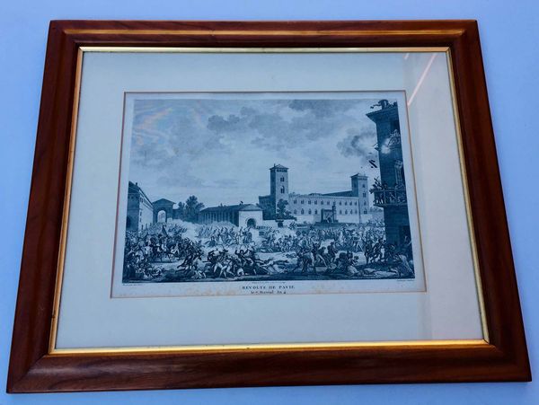 Carl Vernet (1758-1836) La rivolta di Pavia  - Asta Antiquariato Febbraio | Cambi Time - Associazione Nazionale - Case d'Asta italiane