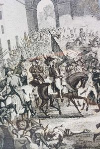 Carl Vernet (1758-1836) La rivolta di Pavia  - Asta Antiquariato Febbraio | Cambi Time - Associazione Nazionale - Case d'Asta italiane