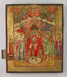 Icona russa del XIX secolo - Maest di Cristo.