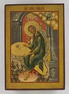 Icona russa del XIX secolo - San Giovanni.