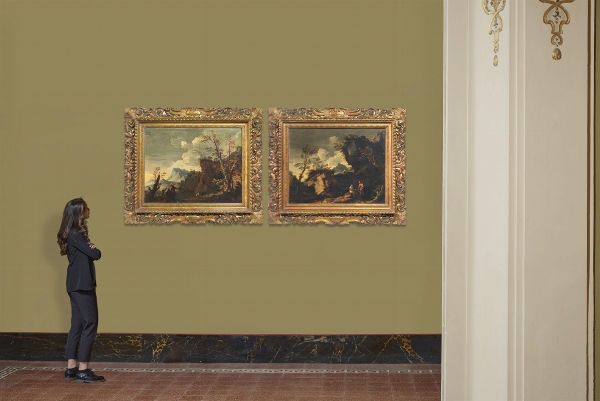 Scuola napoletana, sec. XVII  - Asta ARCADE | Dipinti dal XVI al XVIII secolo - Associazione Nazionale - Case d'Asta italiane