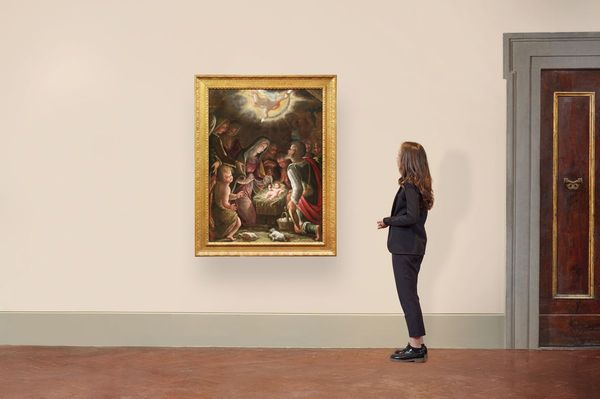 Scuola lombarda, fine sec. XVI  - Asta ARCADE | Dipinti dal XVI al XVIII secolo - Associazione Nazionale - Case d'Asta italiane