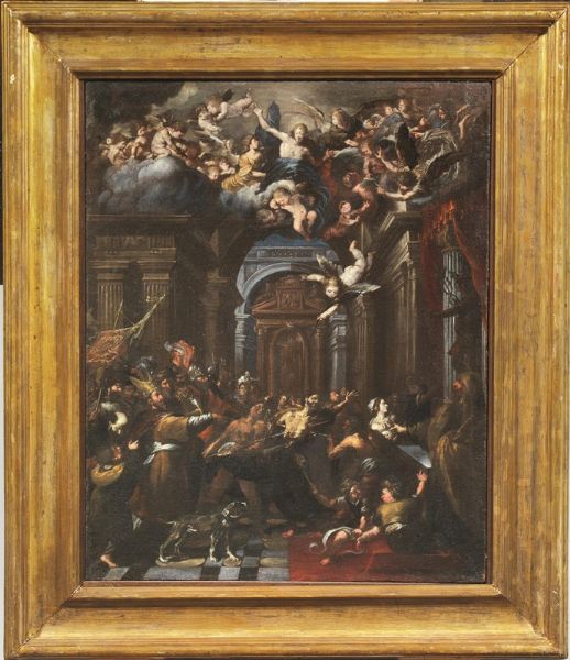 Scuola lombarda, sec. XVII  - Asta ARCADE | Dipinti dal XVI al XVIII secolo - Associazione Nazionale - Case d'Asta italiane