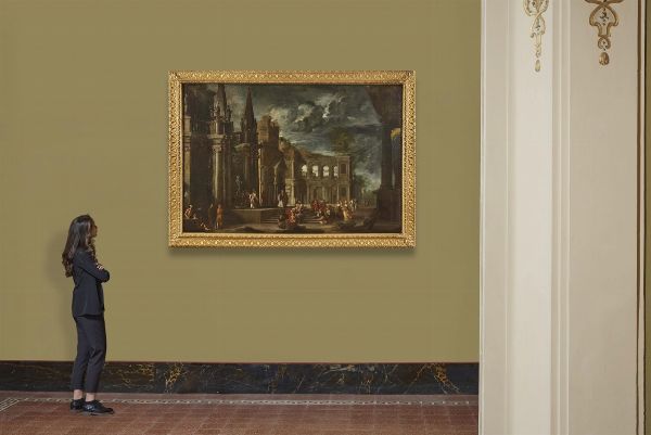 Scuola napoletana, inizio sec. XVIII  - Asta ARCADE | Dipinti dal XVI al XVIII secolo - Associazione Nazionale - Case d'Asta italiane